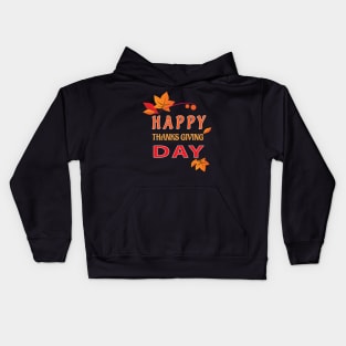 Happy thanks giving day Kids Hoodie